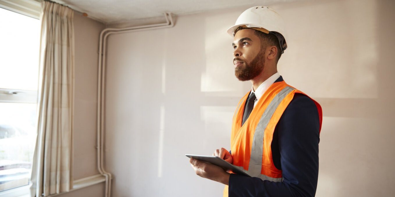 House inspector working